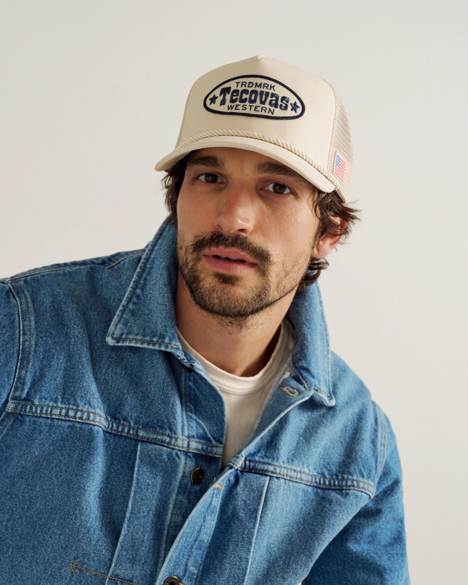 View of Trademark Trucker Hat - White