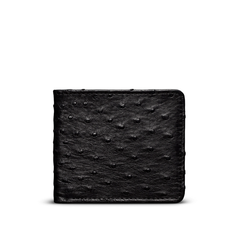 Ostrich Leather Wallet (Billfold)