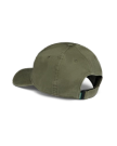 Quarterback view of Flying T Bulls 6 Panel Dad Hat - Olive on plain background