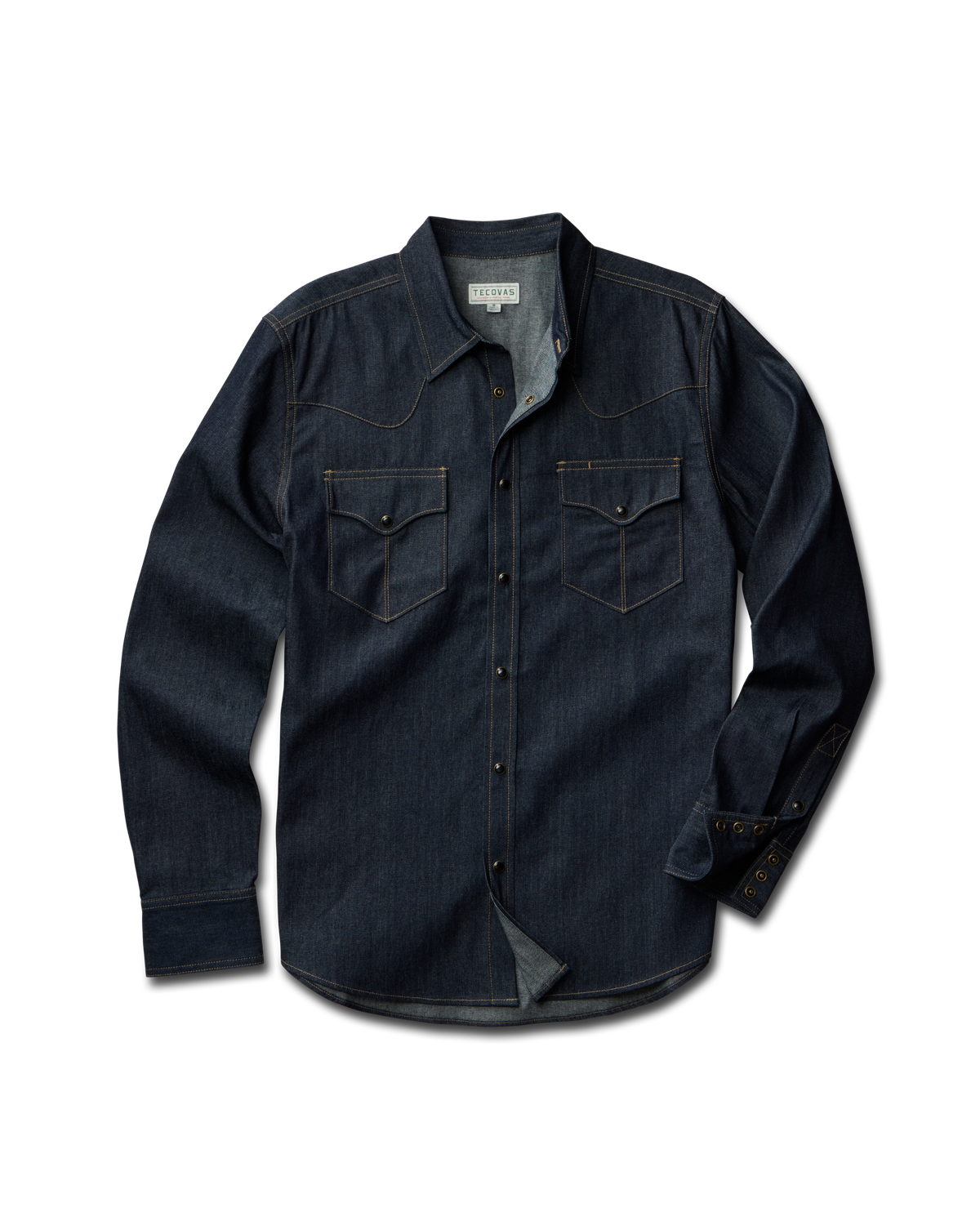 ホリデイ　PURITAN COLLAR DENIM SHIRT (O.WASH) bf0253f7d2f85140107662087a3f50