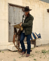View of Men's Barn Coat - Pine
