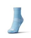 View of Yee Haw Hiker Sock - White / Blue