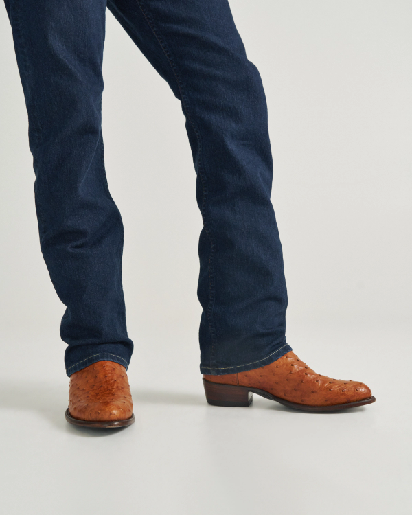 View of The Wyatt II - Pecan Ostrich
