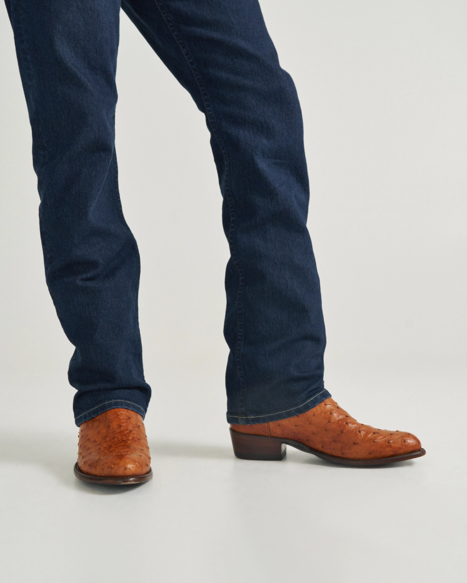 View of The Wyatt II - Pecan Ostrich
