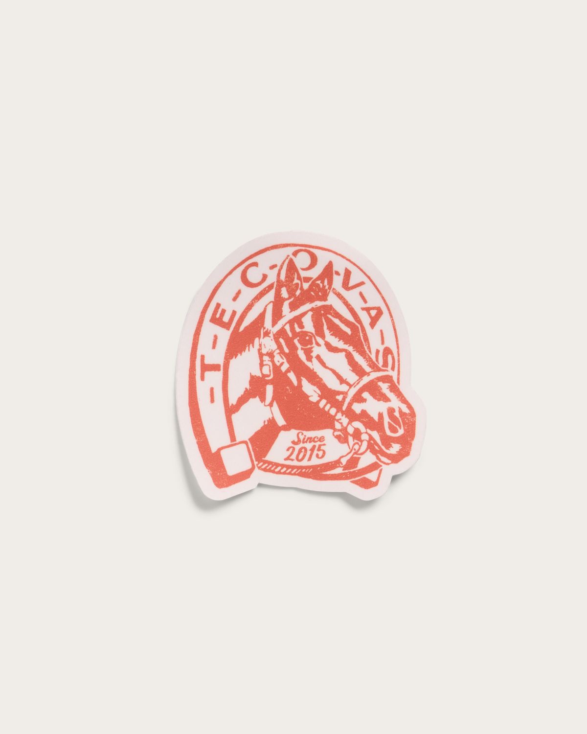 Horseshoe and Horse Sticker