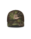 Front view of Tecovas x Mossy Oak Full Foliage Trucker - Full Foliage on plain background