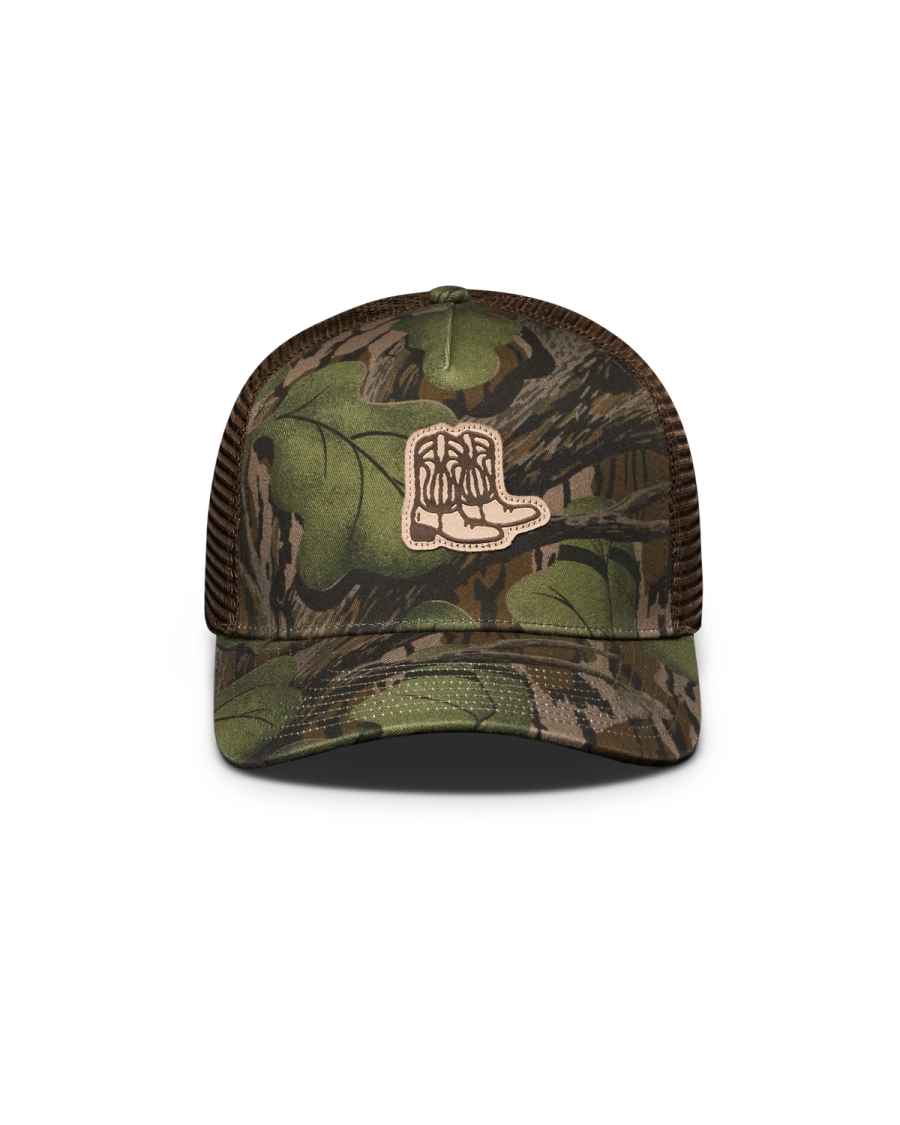 Tecovas x Mossy Oak Green Trucker Hat | Tecovas