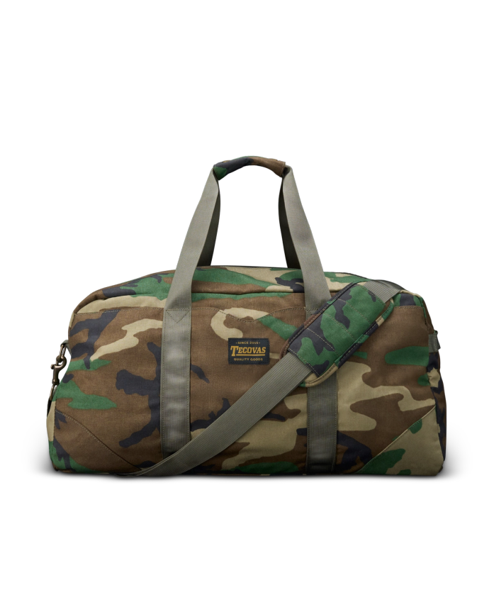 Front view of Canyon Duffle Bag - Camo on plain background