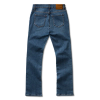 Back view of Women's High-Rise Straight Jean (II) - Medium on plain background