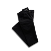 Front view of Women's High-Rise Straight Jean (II) - Black on plain background
