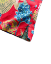 Closeup detail view of Men's Lakeside Short Sleeve Button Down - Desert Floral