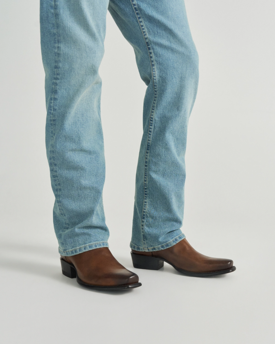 View of The Warren - Vintage Tan Cowhide