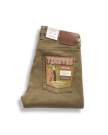 View of Men's Slim Straight Stretch Twill - Olive