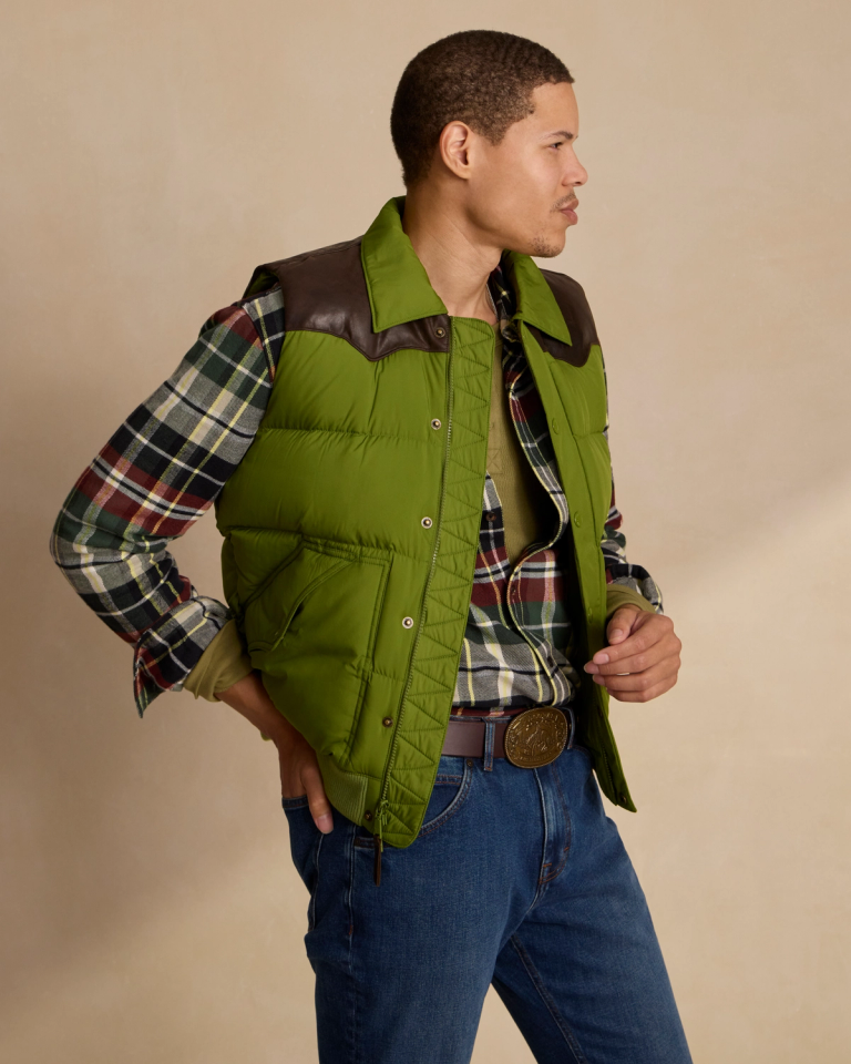 Western puffer sale vest