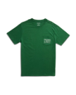 View of Men's Boots Advertisment Tee - Green