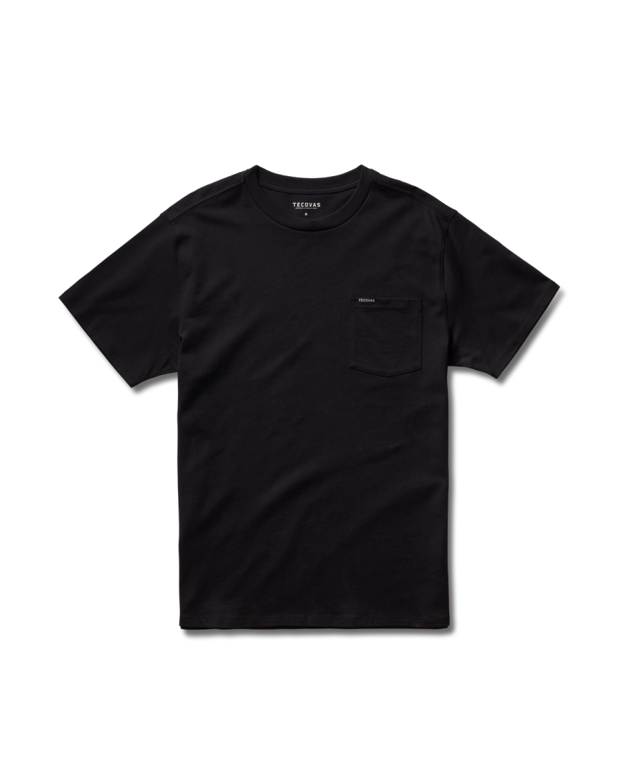 The Standard Issue Pocket Tee - Black | Tecovas