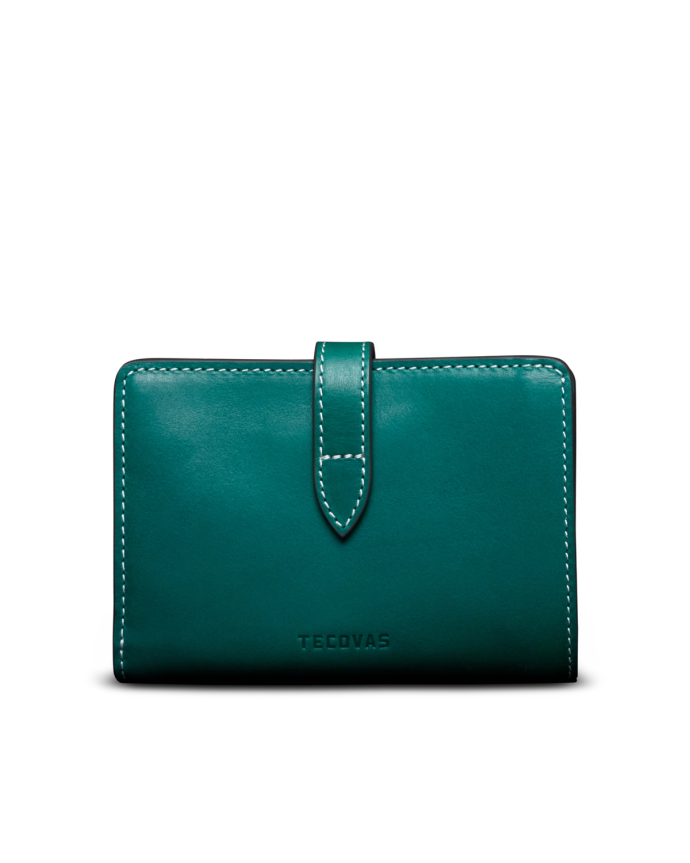 Back view of Women's Sierra Bifold - Lagoon on plain background