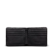 Front view of Alligator Billfold - Midnight on plain background