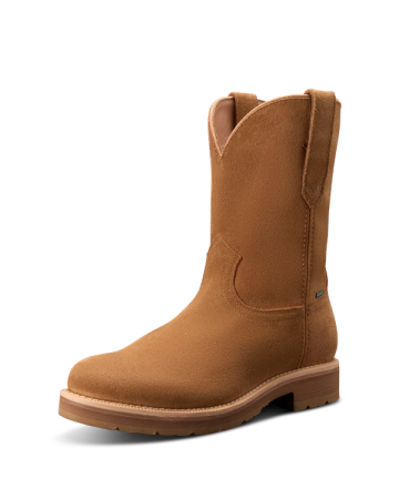 Quarterfront view of The Rugged Roper - Cashew on plain background