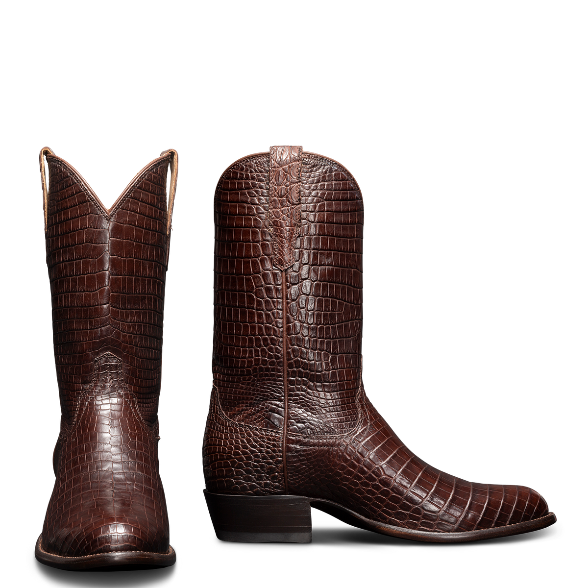 The Marshall Cowboy Boot - Brown crocodile | Tecovas The Marshall Cowboy Boot - Brown crocodile | Tecovas