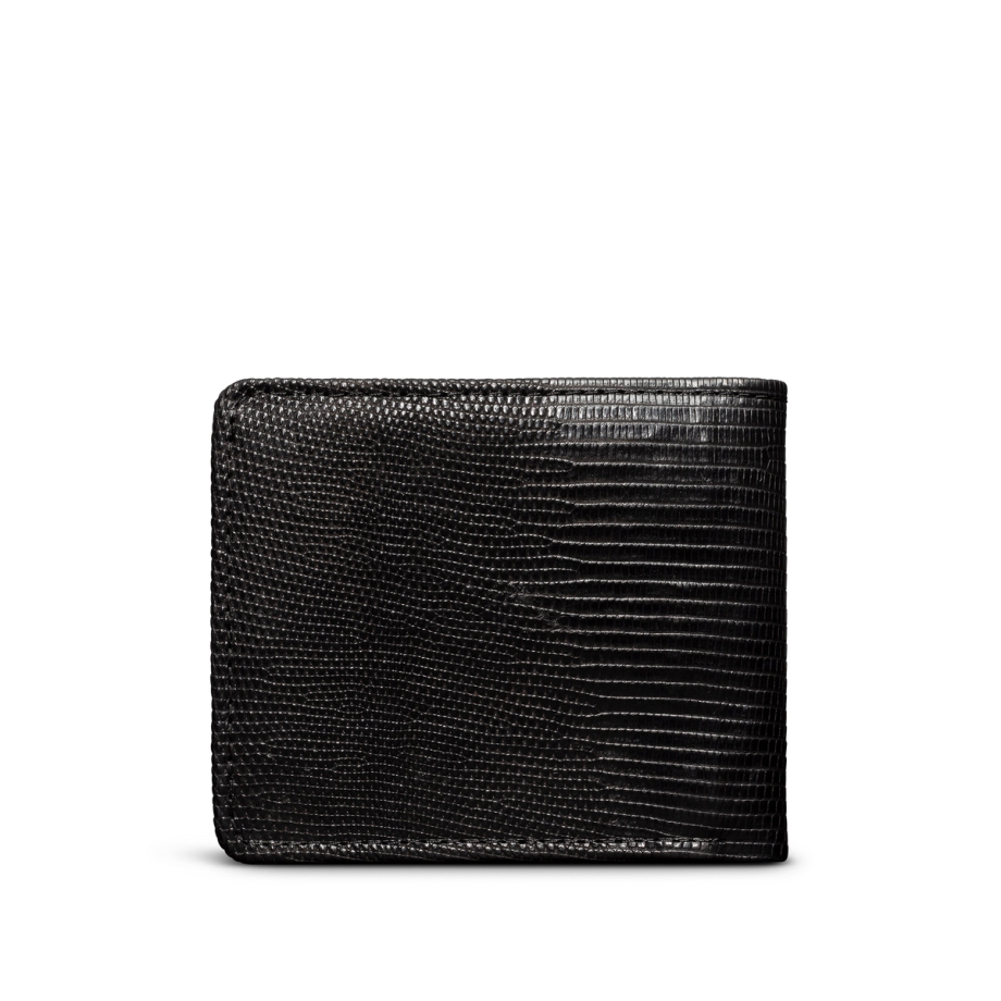 Back view of Billfold Lizard - Midnight on plain background