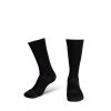 Pair view of Men's Mid-Calf Sock - Midnight on plain background