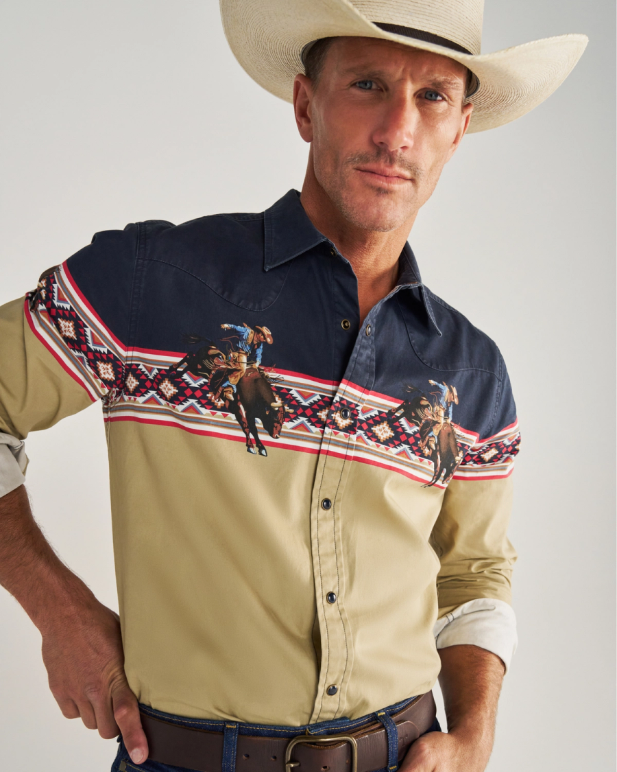 Men's Thorn Stopper Pearl Snap | Tecovas