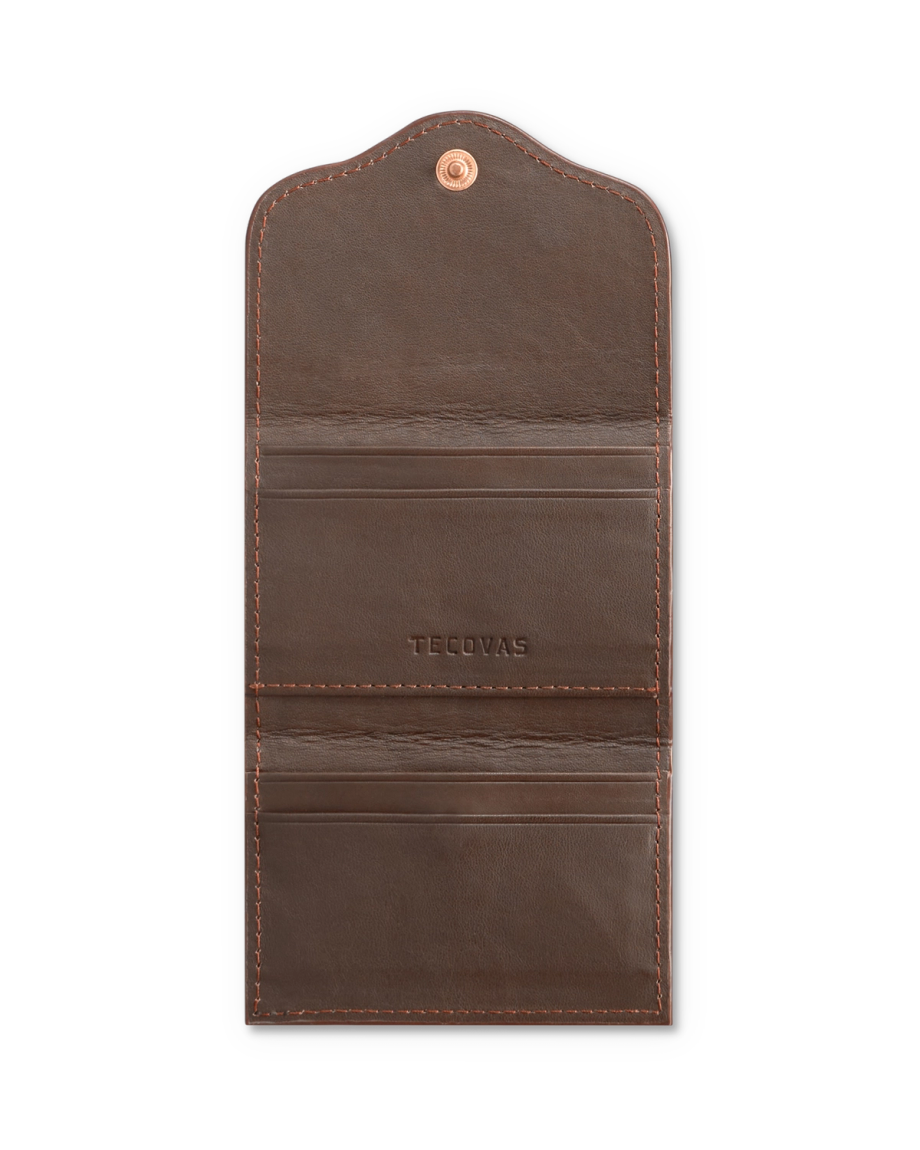 View of Python Card Case - Blue Multi
