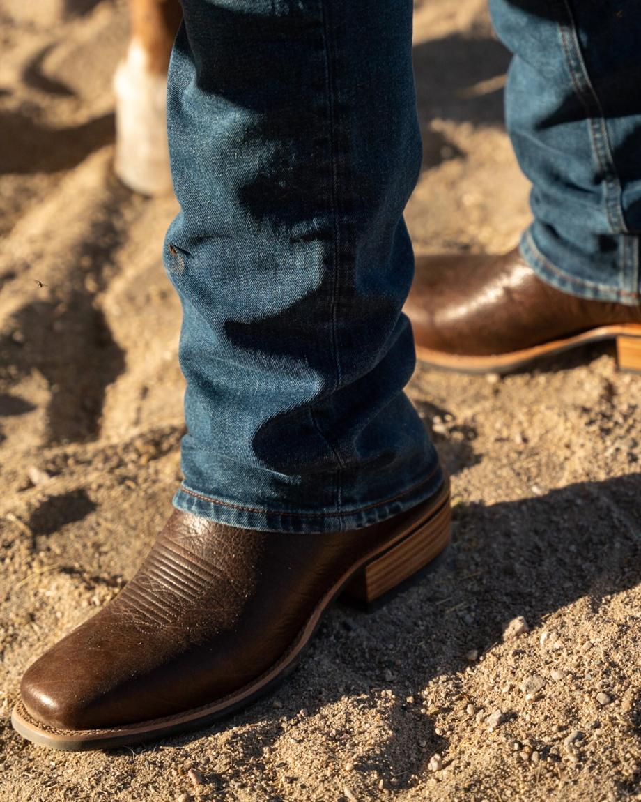 Lifestyle view of The Cody - Chocolate