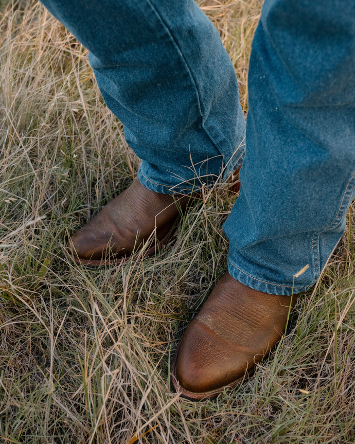 Bison Shoes Riding Men's Bison Boots | Tecovas