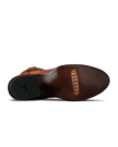 Sole view of The Wyatt II - Pecan Ostrich on plain background