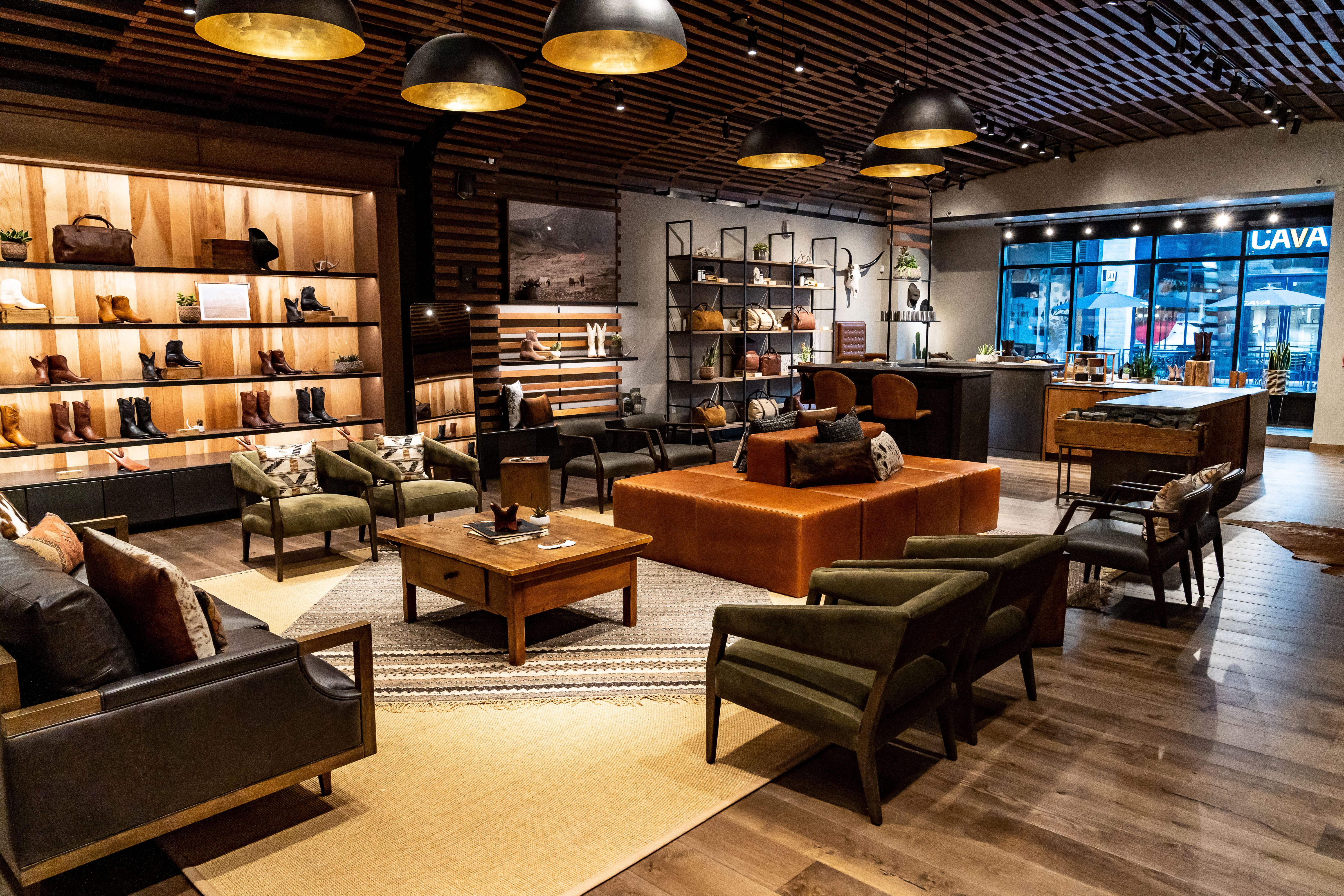 Image of the Tecovas Broadway store. 