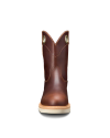 Toe view of LongHaul Waterproof Roper Composite Toe Work Boot - Maple on plain background