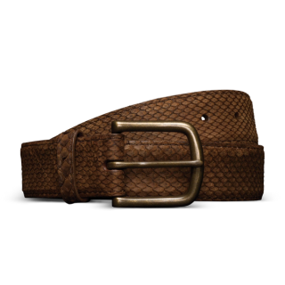 Dillon Western Italian Suede Leather Belt | Overland