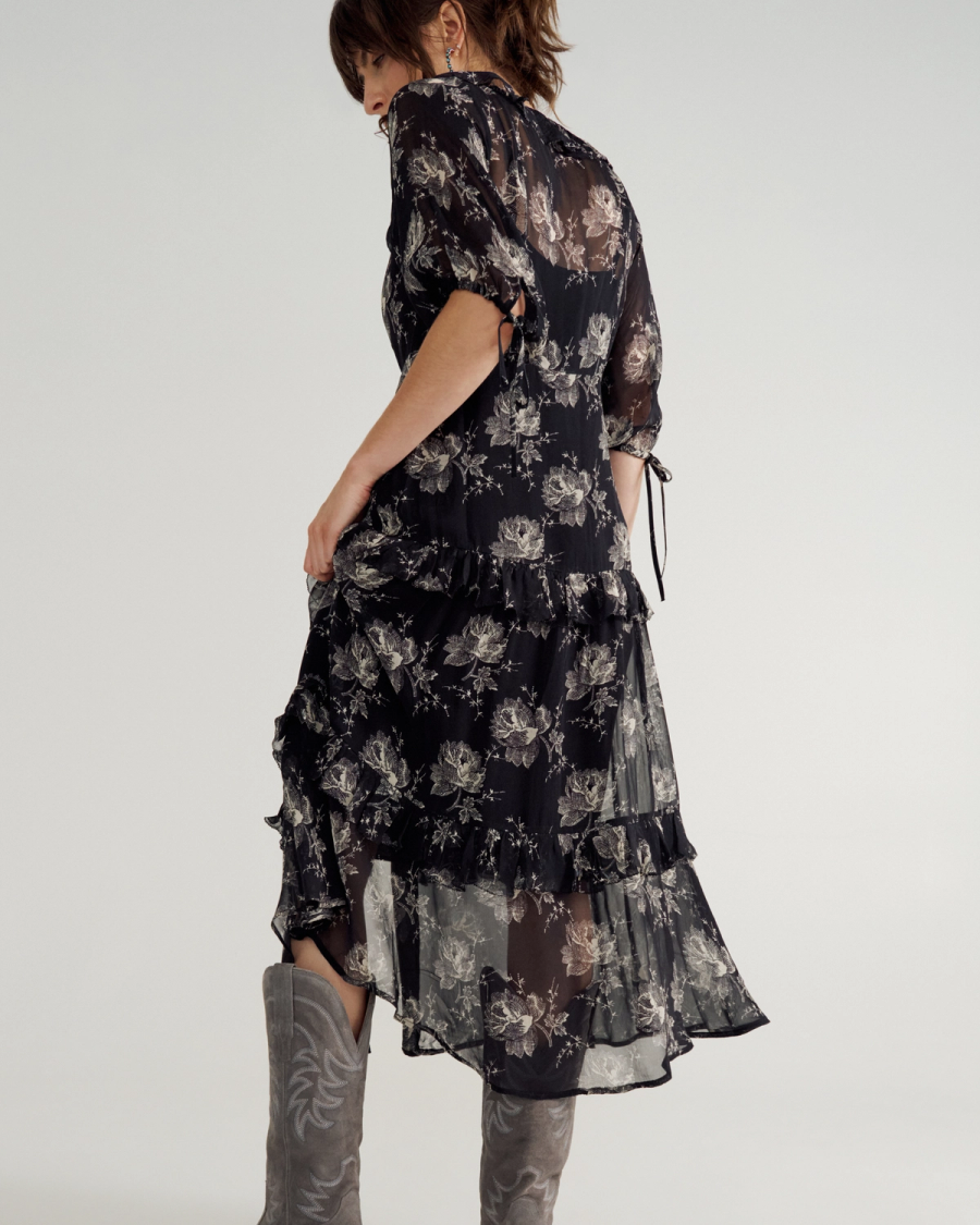 white dress polka dots White Turtle Polka Dot Maxi Dress & Reviews - White - Dresses
