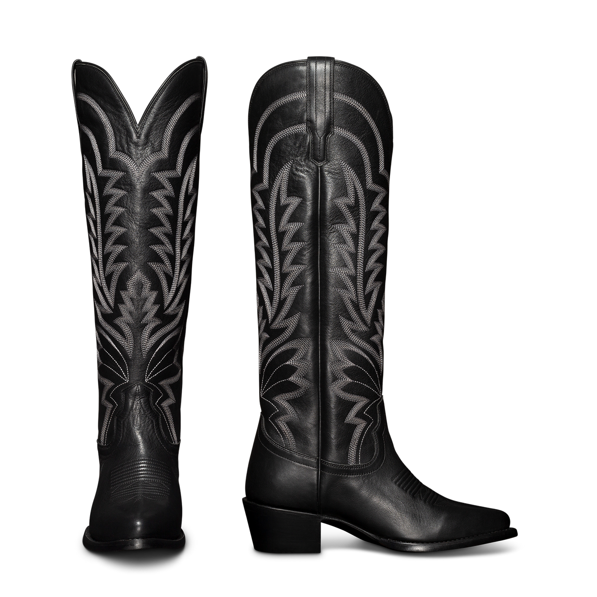 Women's Tall Cowgirl Boots | The Abby - Midnight | Tecovas