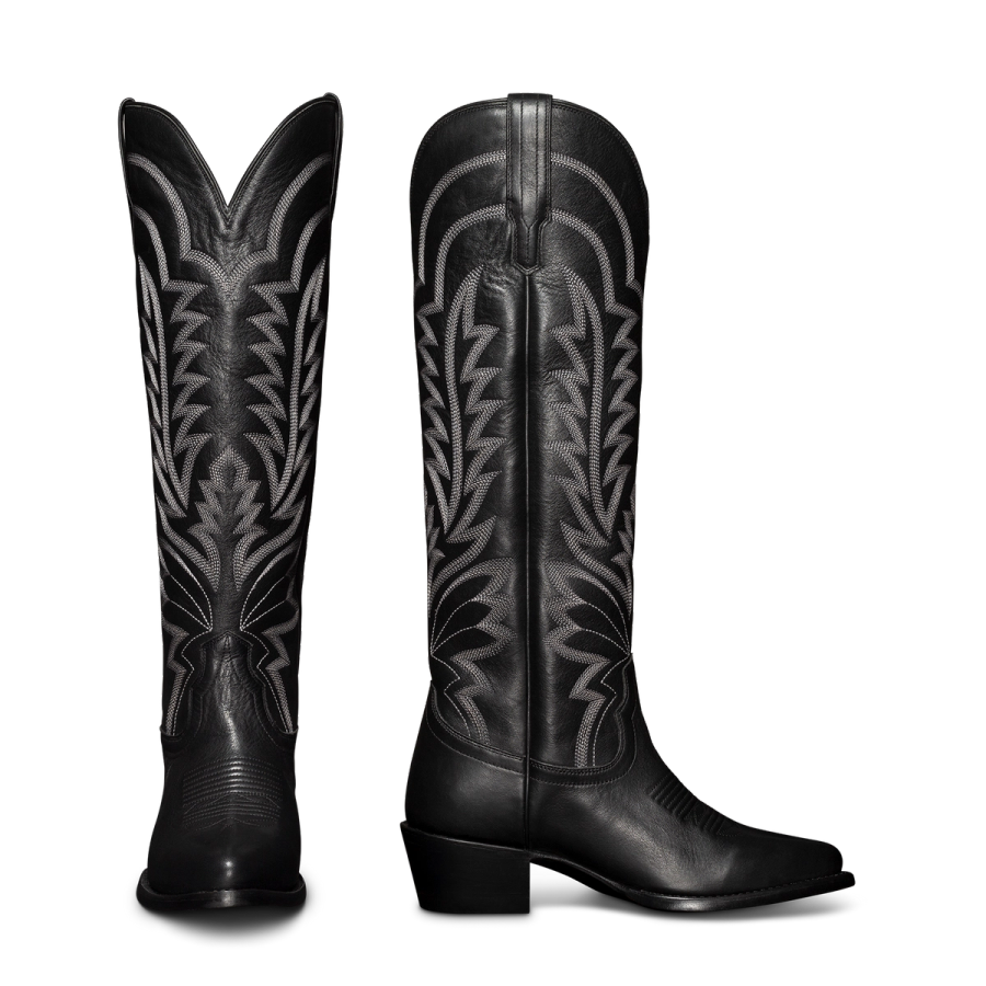 black wide calf dress boots Pasuot for Women The 9 Best Wide-Calf Boots