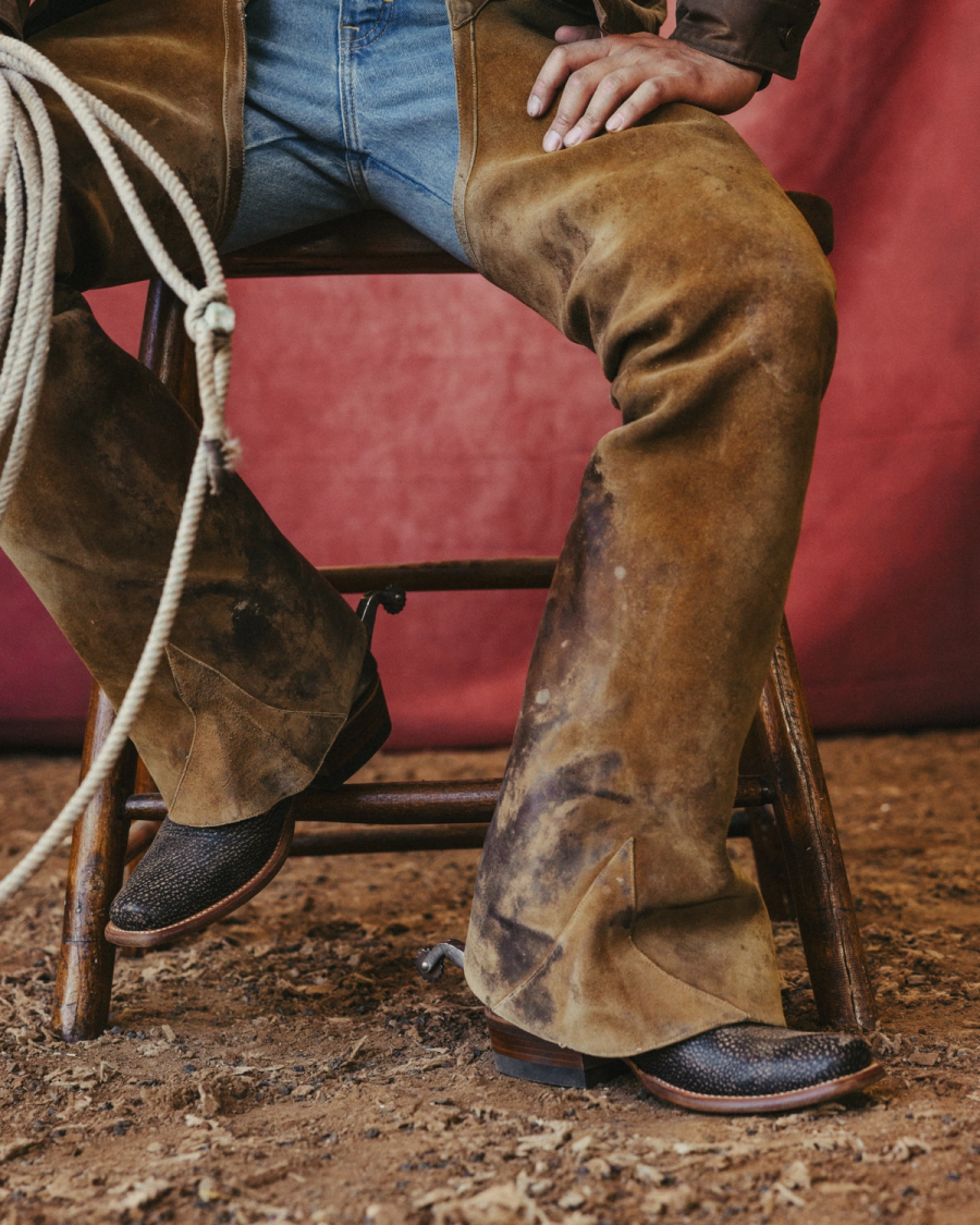 The Parker Horseman Boot - Gray bison | Tecovas