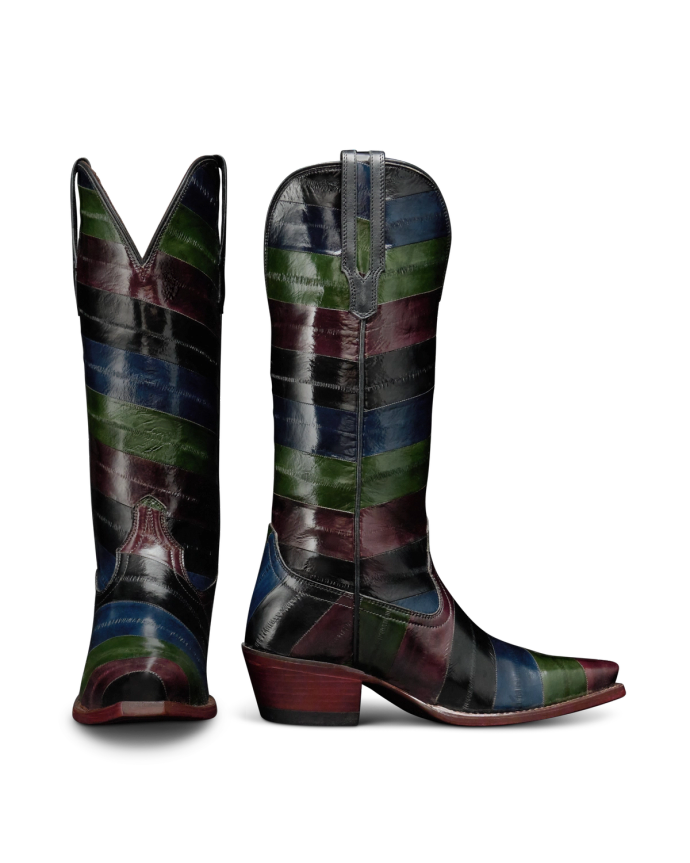 Pair view of The Annie - Multi Eel on plain background