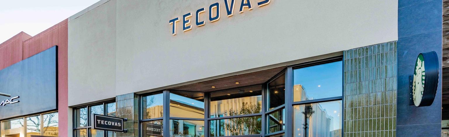 Image of Tecovas Victoria Gardens store.