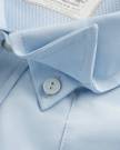 Closeup detail view of Men's Performance Western Pearl Snap LS - Sky