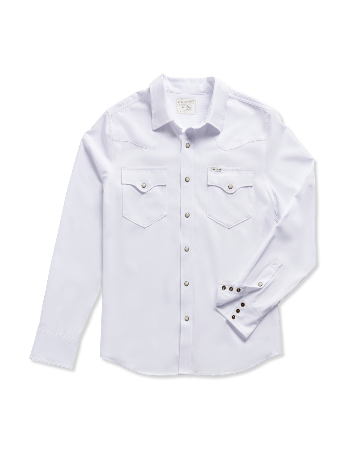 Men's Performance Long Sleeve Western Pearl Snap Tecovas