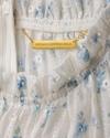 The ava Dress by Kristopher Brock - Bluebonnet Floral close up