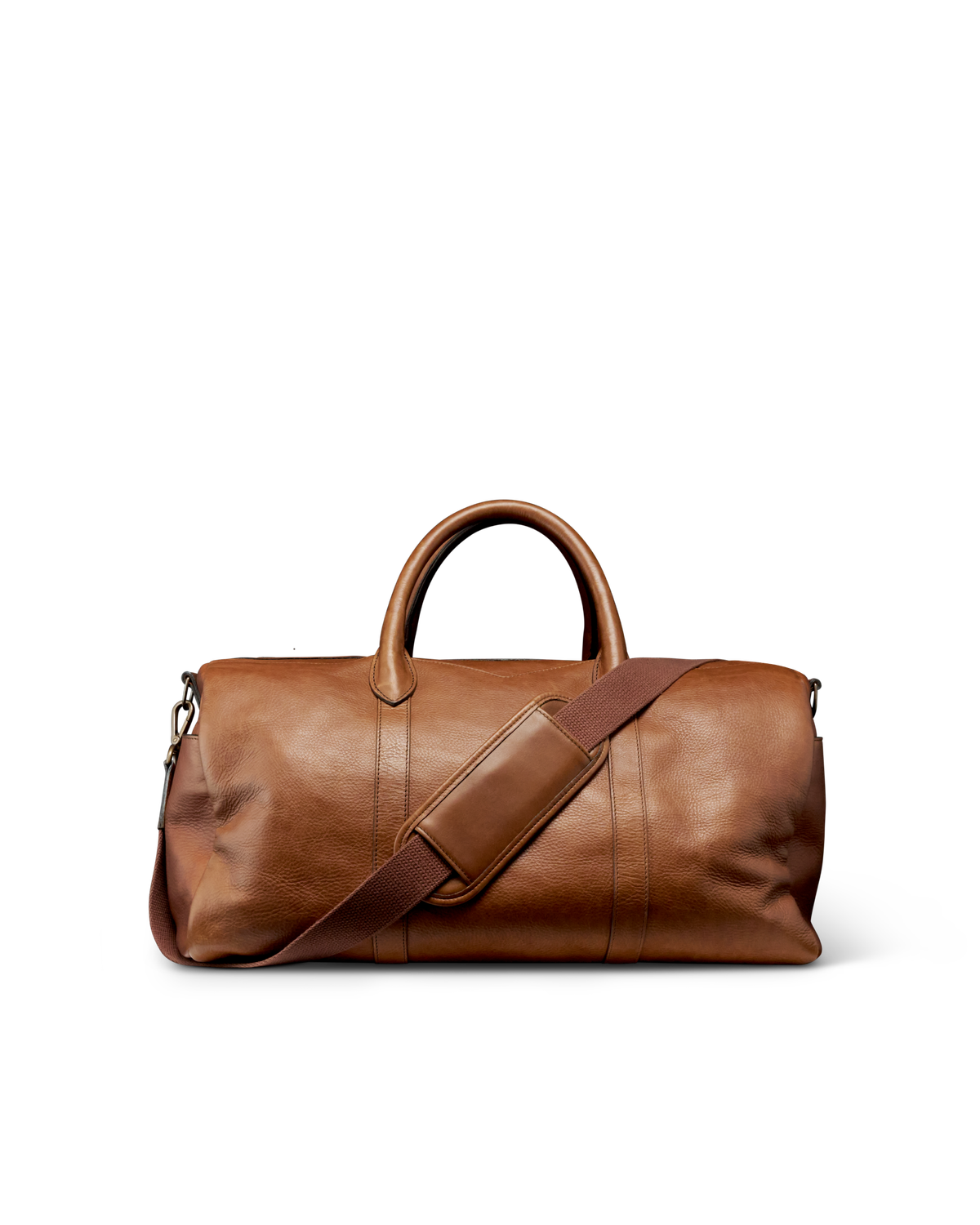 Leather Duffle Bag - Heritage Tan cowhide | Tecovas