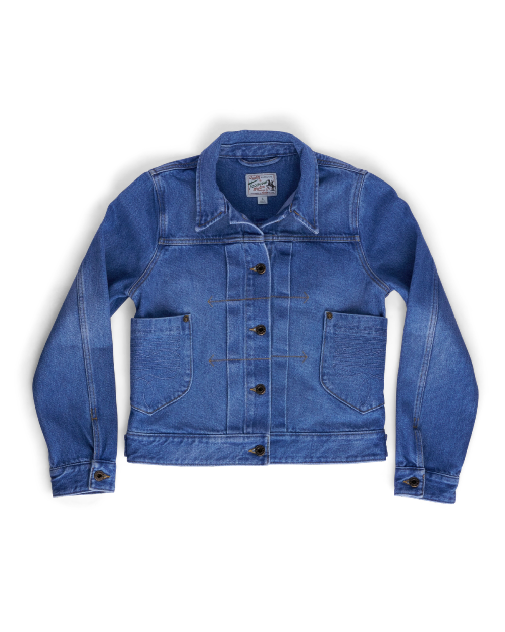 Women's Denim Trucker Jacket - Medium | Tecovas