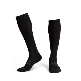 Pair view of Boot Socks - Midnight on plain background