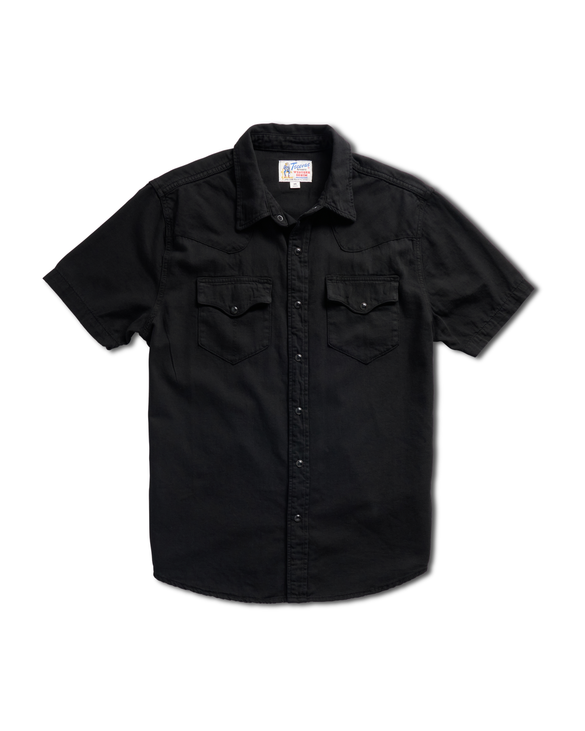 Men's Denim Short Sleeve Pearl Snap | Tecovas