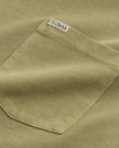 Closeup detail view of Men's Standard Issue Pocket T-Shirt - Washed Sage