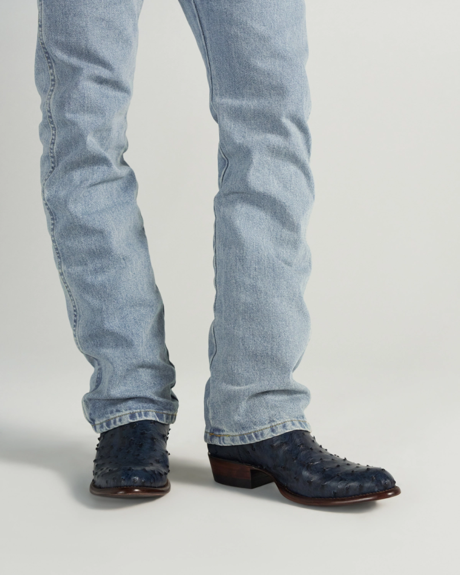 LIMITED RELEASE Tecovas Wyatt Arctic Blue Handmade Cowboy Boots The Wyatt Men main image 2