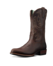 Quarterfront view of The Buck - Molasses Cowhide on plain background